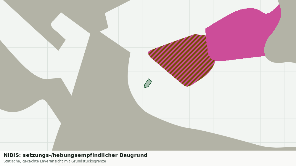 Statische Kartenansicht: NIBIS: setzungs-/hebungsempfindlicher Baugrund