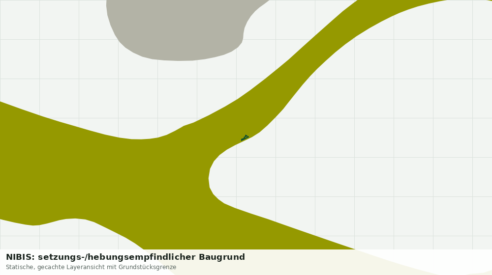 Statische Kartenansicht: NIBIS: setzungs-/hebungsempfindlicher Baugrund