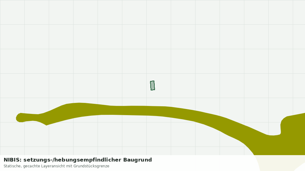 Statische Kartenansicht: NIBIS: setzungs-/hebungsempfindlicher Baugrund