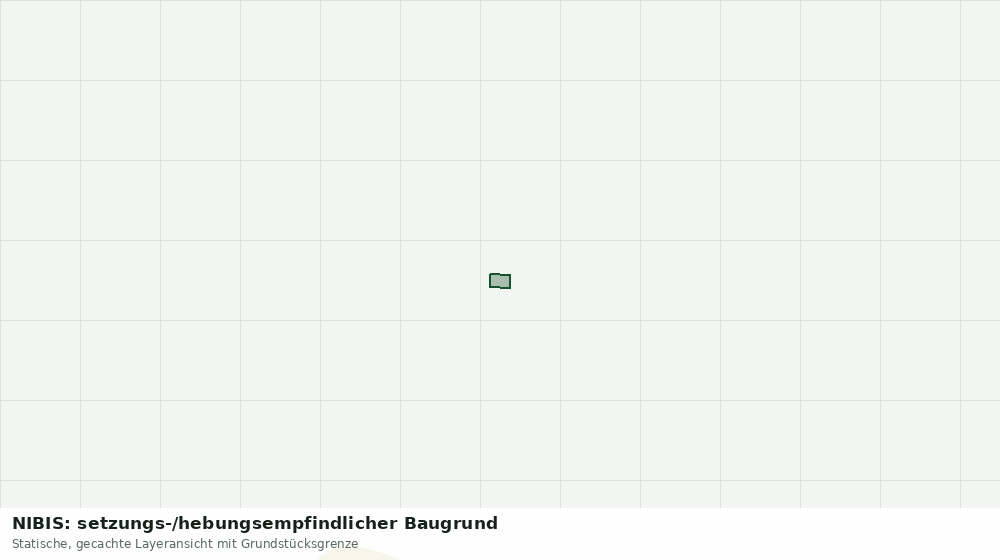 Statische Kartenansicht: NIBIS: setzungs-/hebungsempfindlicher Baugrund