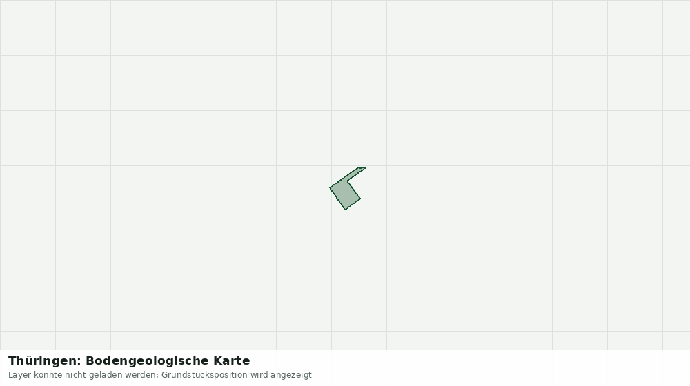 Statische Kartenansicht: Thüringen: Bodengeologische Karte