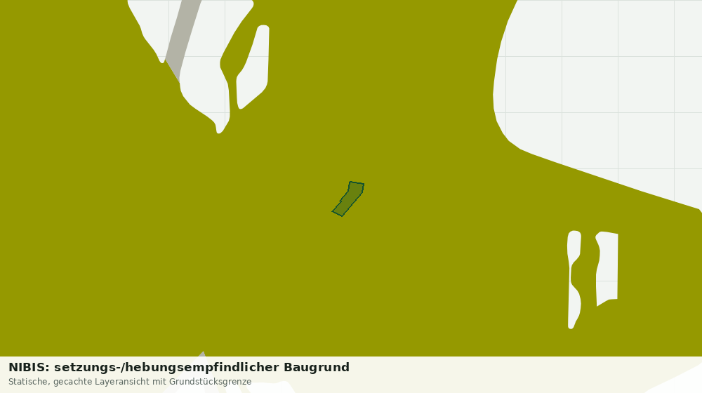 Statische Kartenansicht: NIBIS: setzungs-/hebungsempfindlicher Baugrund