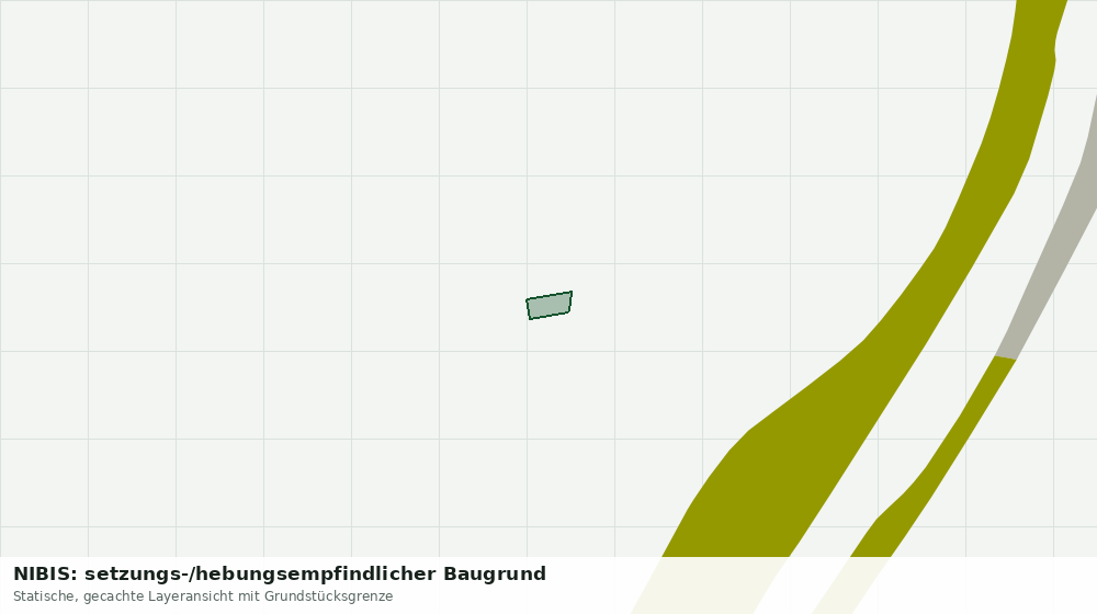 Statische Kartenansicht: NIBIS: setzungs-/hebungsempfindlicher Baugrund