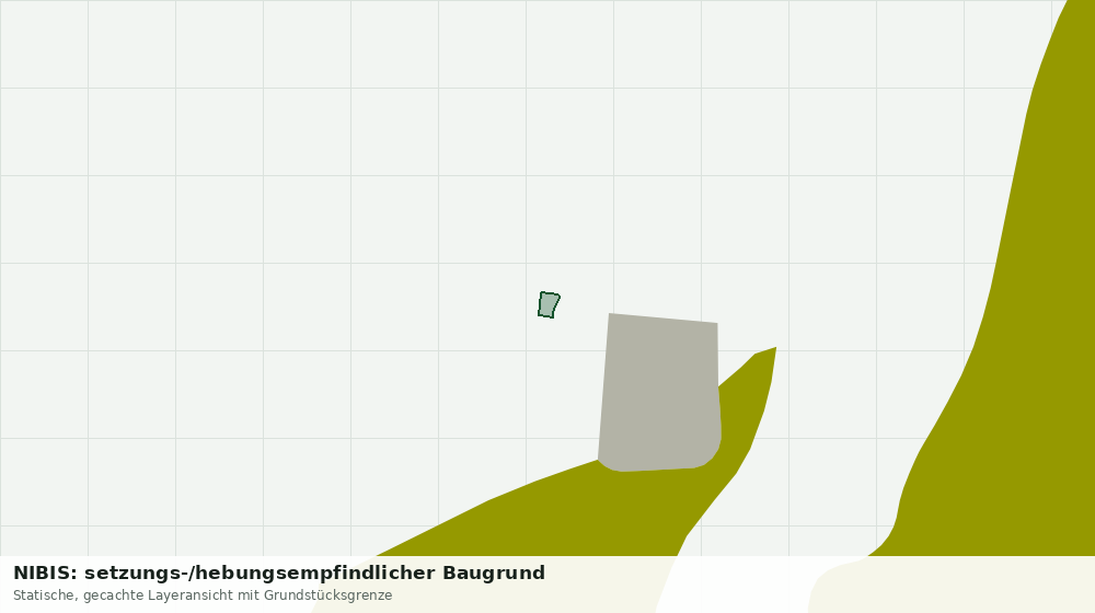 Statische Kartenansicht: NIBIS: setzungs-/hebungsempfindlicher Baugrund