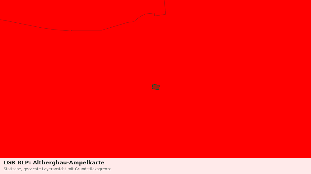Statische Kartenansicht: LGB RLP: Altbergbau-Ampelkarte