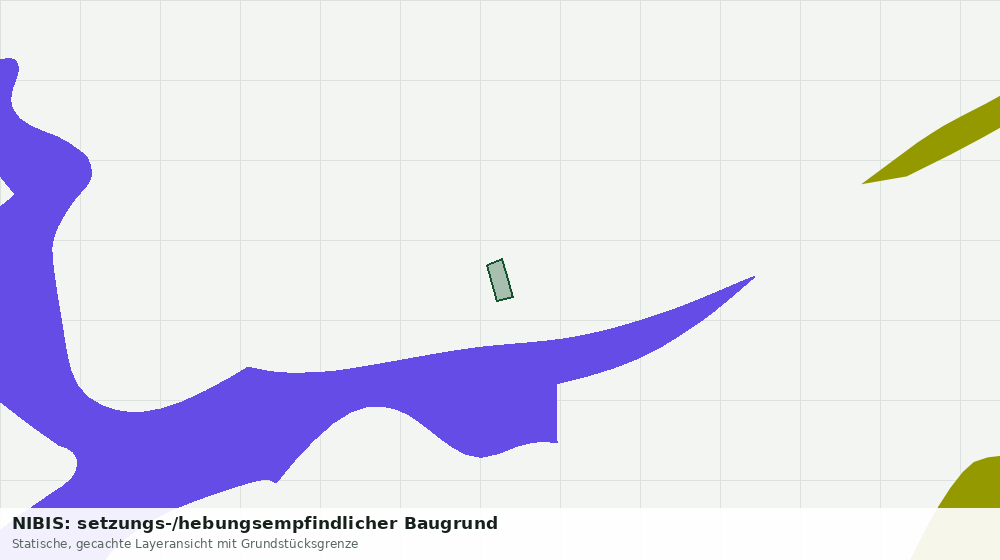 Statische Kartenansicht: NIBIS: setzungs-/hebungsempfindlicher Baugrund