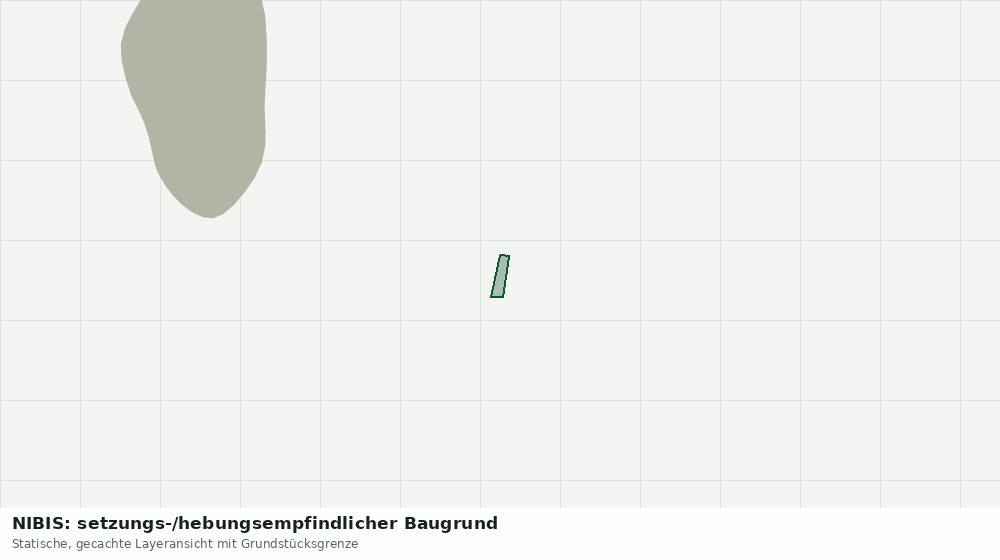 Statische Kartenansicht: NIBIS: setzungs-/hebungsempfindlicher Baugrund