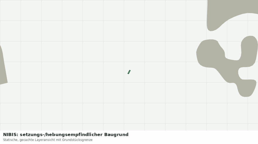 Statische Kartenansicht: NIBIS: setzungs-/hebungsempfindlicher Baugrund