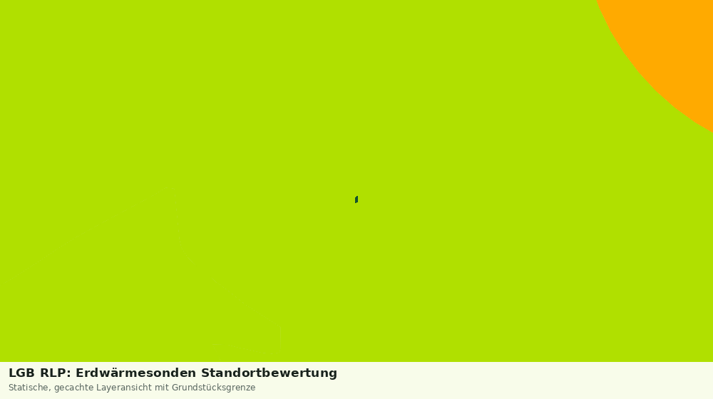 Statische Kartenansicht: LGB RLP: Erdwärmesonden Standortbewertung