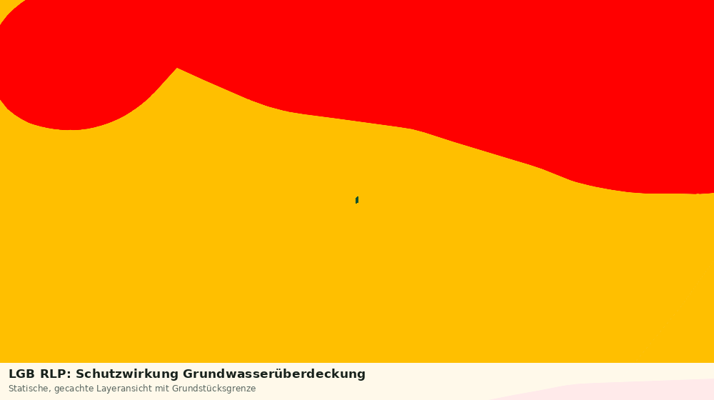 Statische Kartenansicht: LGB RLP: Schutzwirkung Grundwasserüberdeckung