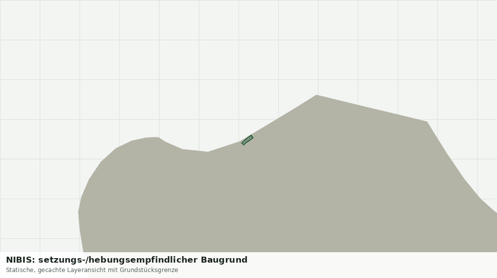 Statische Kartenansicht: NIBIS: setzungs-/hebungsempfindlicher Baugrund
