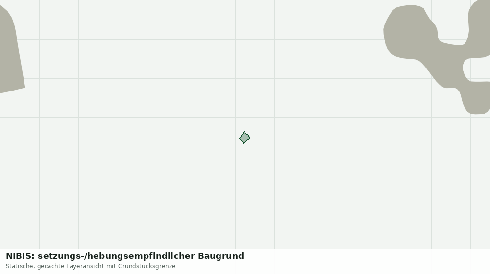 Statische Kartenansicht: NIBIS: setzungs-/hebungsempfindlicher Baugrund