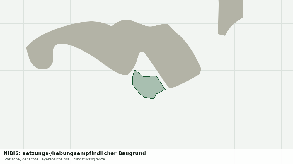 Statische Kartenansicht: NIBIS: setzungs-/hebungsempfindlicher Baugrund
