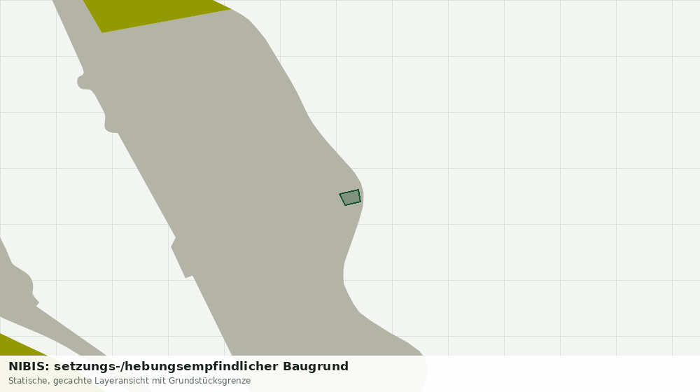 Statische Kartenansicht: NIBIS: setzungs-/hebungsempfindlicher Baugrund