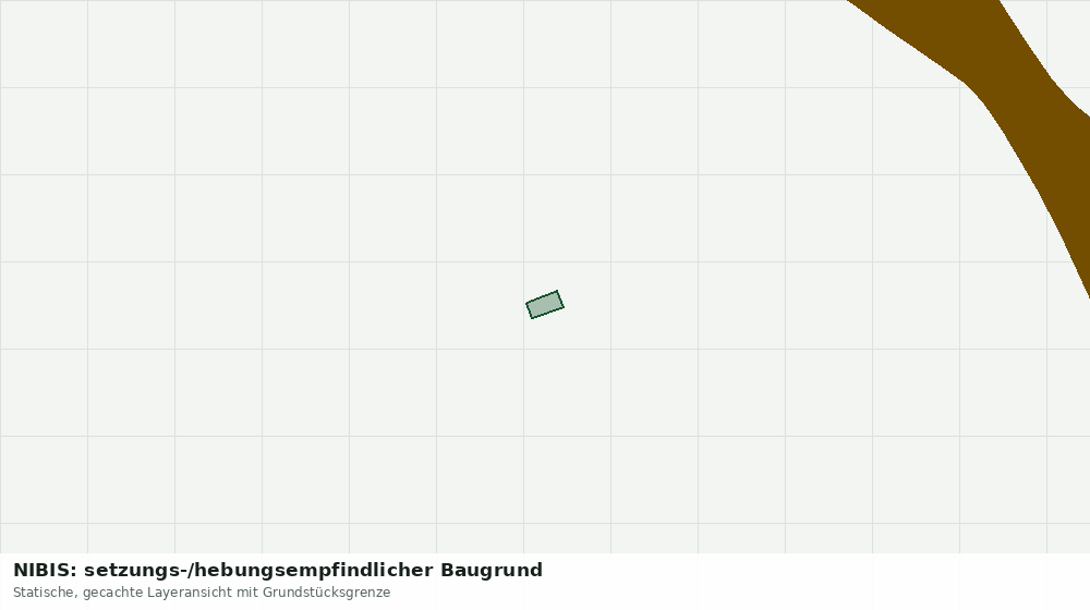 Statische Kartenansicht: NIBIS: setzungs-/hebungsempfindlicher Baugrund