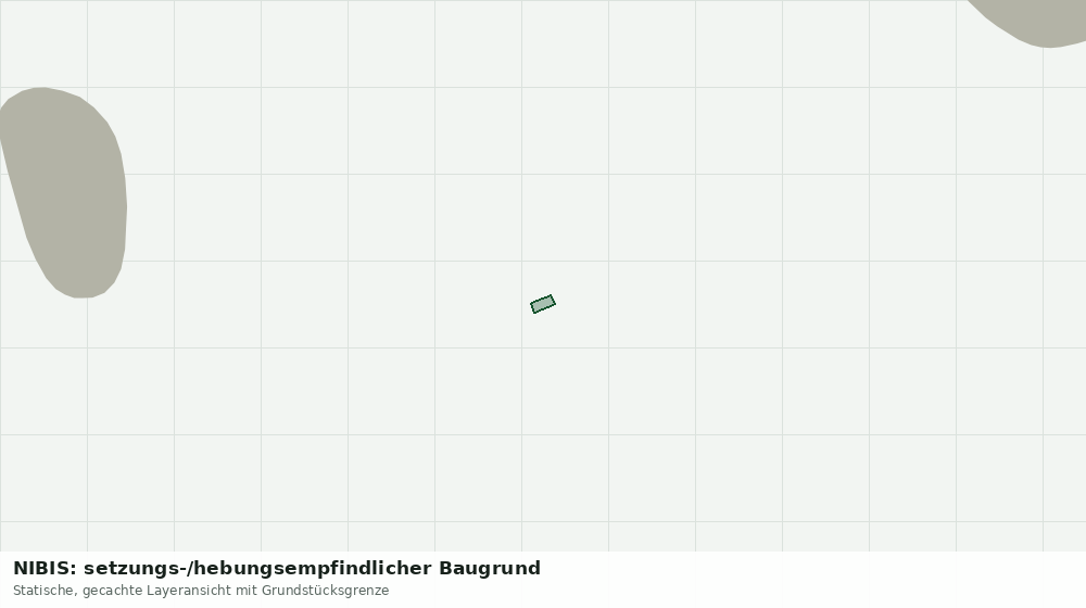 Statische Kartenansicht: NIBIS: setzungs-/hebungsempfindlicher Baugrund