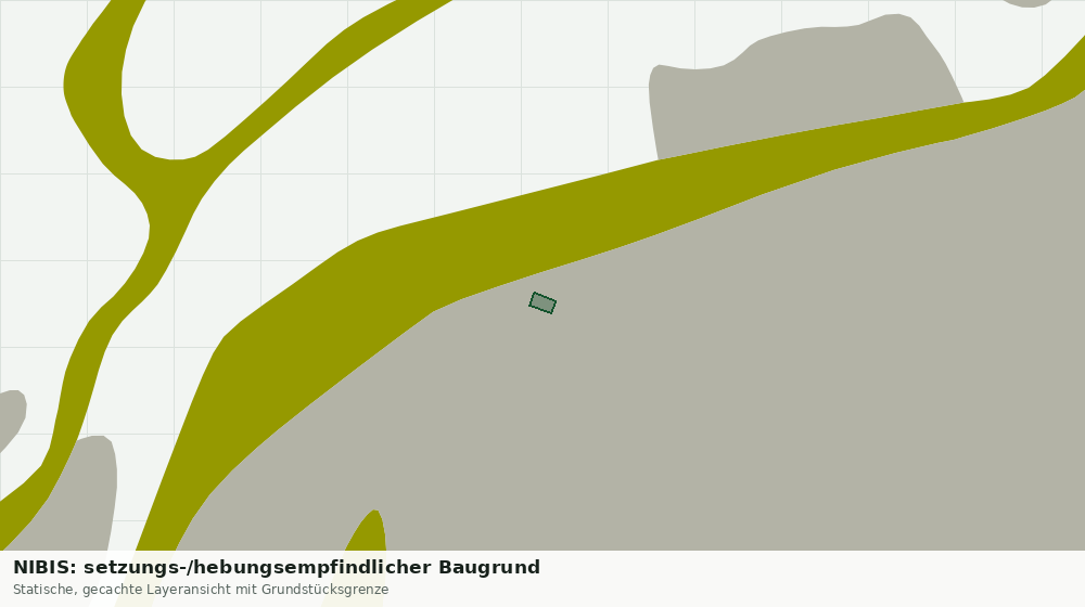 Statische Kartenansicht: NIBIS: setzungs-/hebungsempfindlicher Baugrund