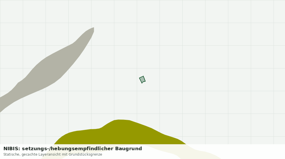 Statische Kartenansicht: NIBIS: setzungs-/hebungsempfindlicher Baugrund