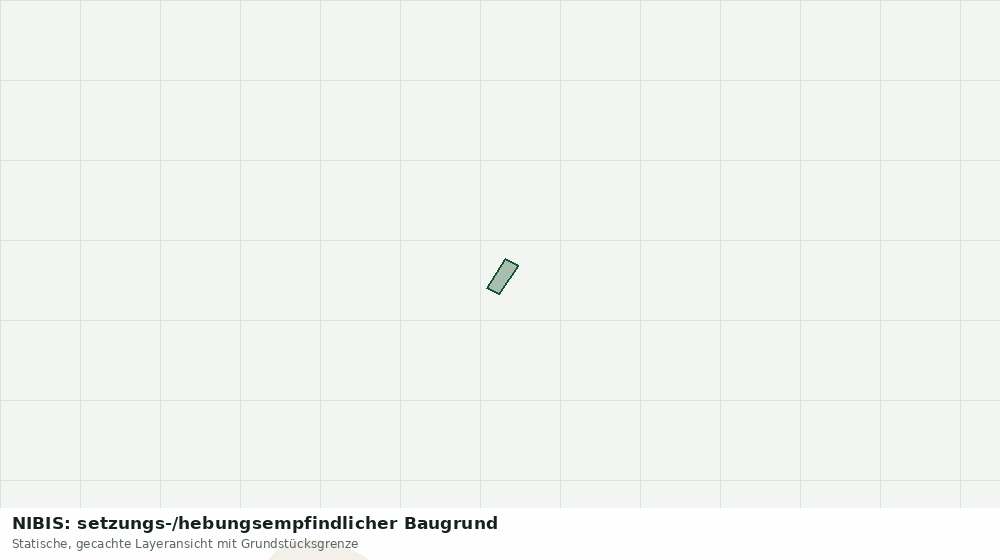 Statische Kartenansicht: NIBIS: setzungs-/hebungsempfindlicher Baugrund