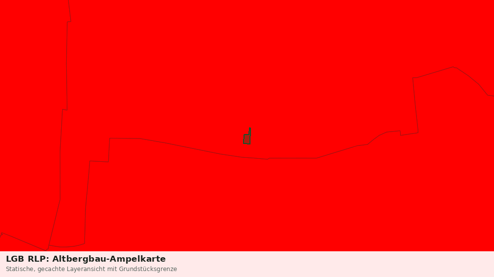 Statische Kartenansicht: LGB RLP: Altbergbau-Ampelkarte