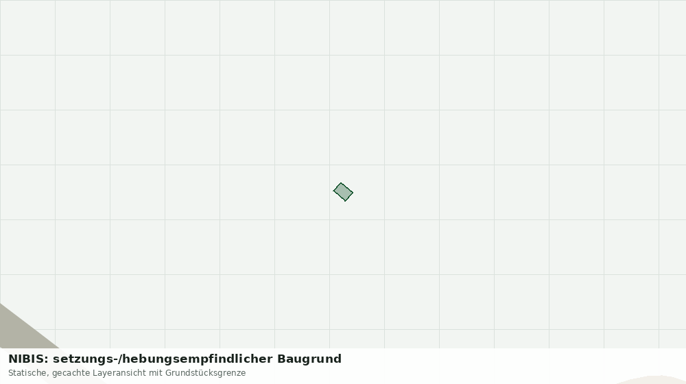 Statische Kartenansicht: NIBIS: setzungs-/hebungsempfindlicher Baugrund