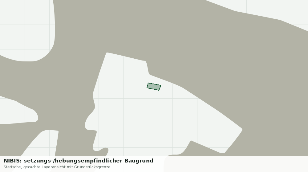 Statische Kartenansicht: NIBIS: setzungs-/hebungsempfindlicher Baugrund