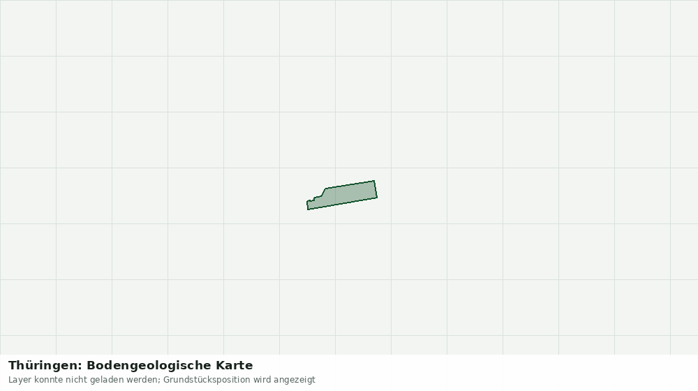 Statische Kartenansicht: Thüringen: Bodengeologische Karte