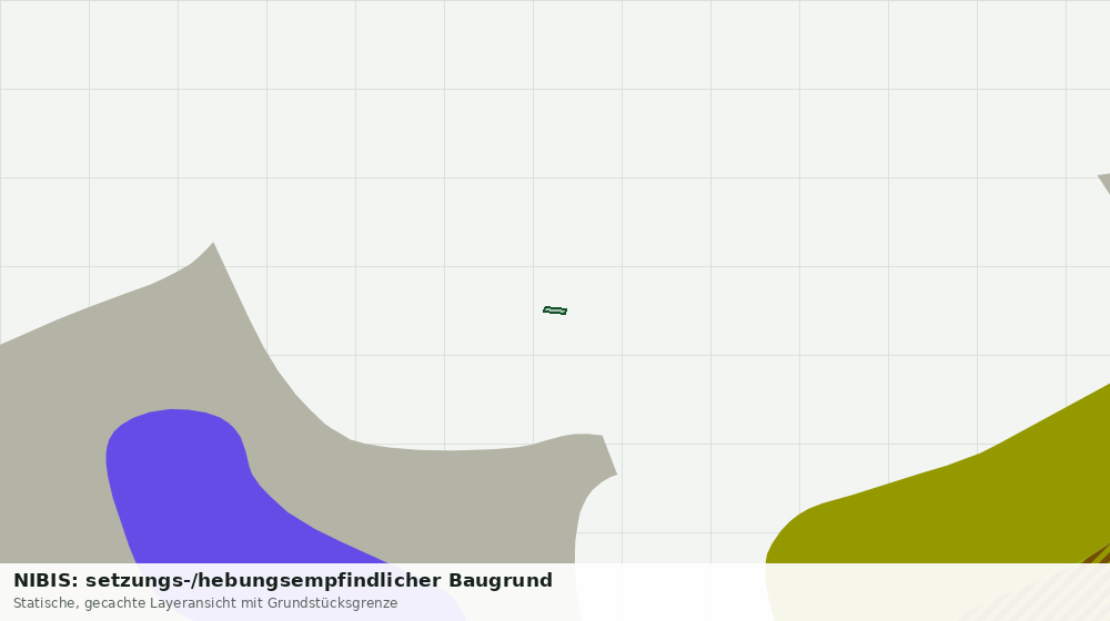 Statische Kartenansicht: NIBIS: setzungs-/hebungsempfindlicher Baugrund