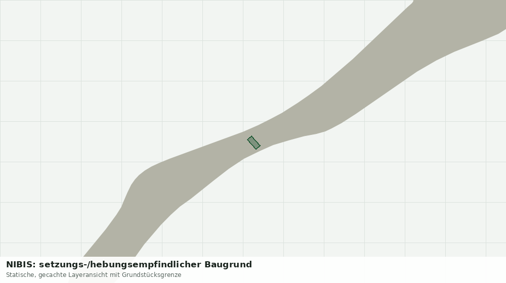 Statische Kartenansicht: NIBIS: setzungs-/hebungsempfindlicher Baugrund