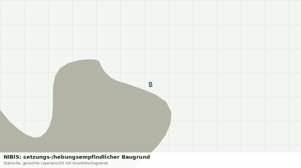 Statische Kartenansicht: NIBIS: setzungs-/hebungsempfindlicher Baugrund