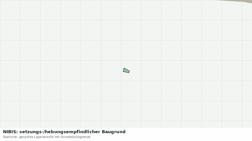Statische Kartenansicht: NIBIS: setzungs-/hebungsempfindlicher Baugrund