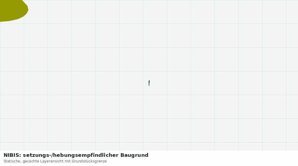 Statische Kartenansicht: NIBIS: setzungs-/hebungsempfindlicher Baugrund