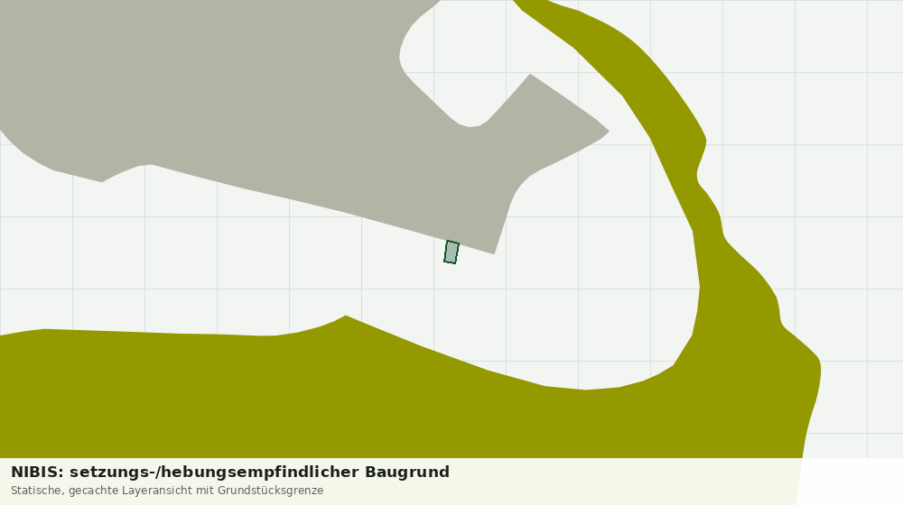 Statische Kartenansicht: NIBIS: setzungs-/hebungsempfindlicher Baugrund