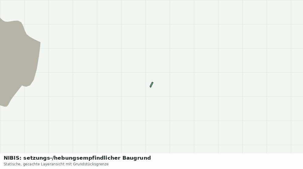 Statische Kartenansicht: NIBIS: setzungs-/hebungsempfindlicher Baugrund