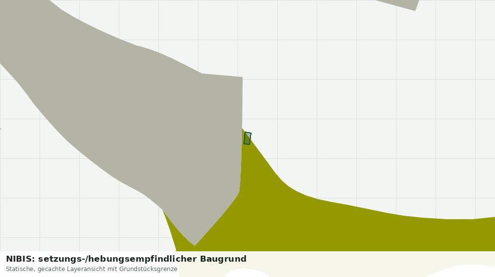 Statische Kartenansicht: NIBIS: setzungs-/hebungsempfindlicher Baugrund