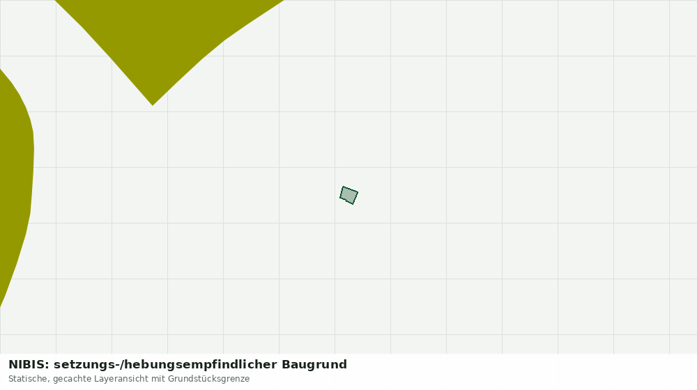 Statische Kartenansicht: NIBIS: setzungs-/hebungsempfindlicher Baugrund
