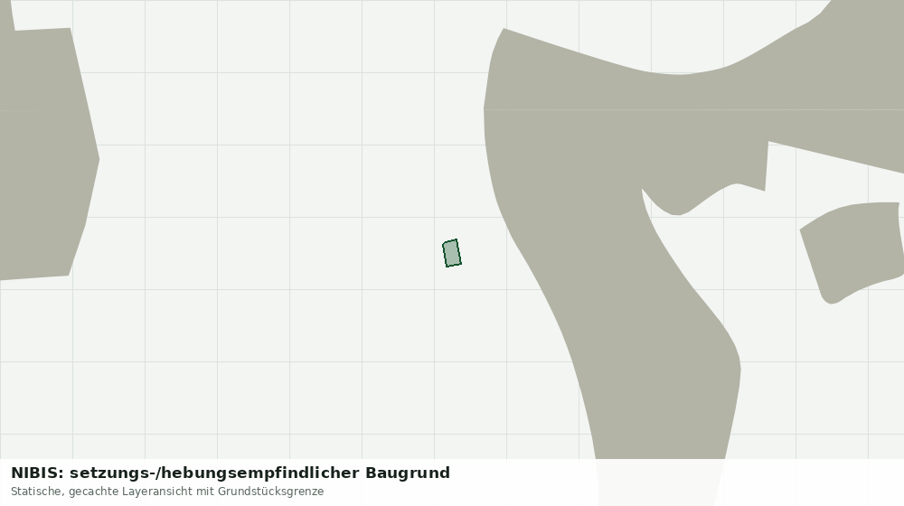 Statische Kartenansicht: NIBIS: setzungs-/hebungsempfindlicher Baugrund
