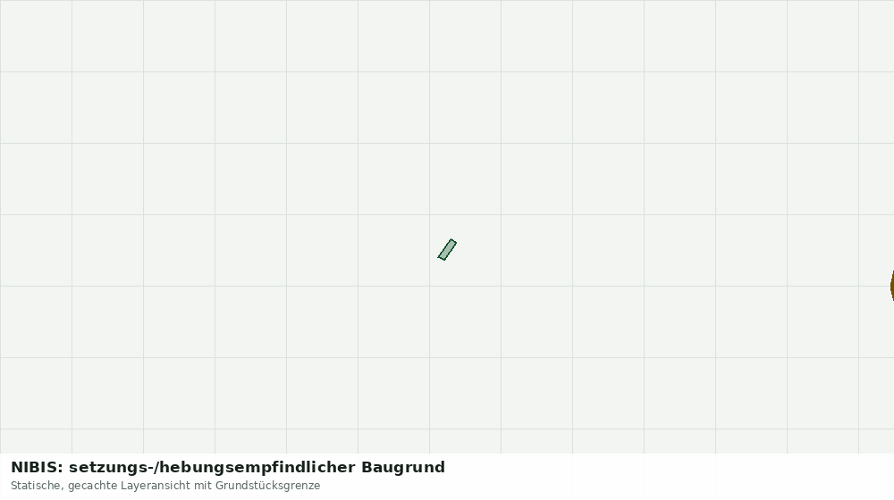 Statische Kartenansicht: NIBIS: setzungs-/hebungsempfindlicher Baugrund