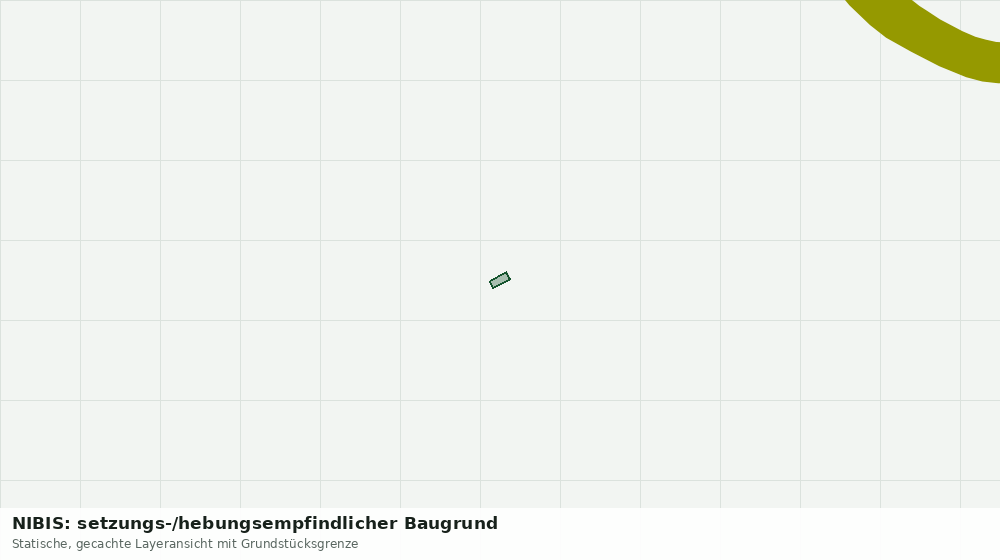 Statische Kartenansicht: NIBIS: setzungs-/hebungsempfindlicher Baugrund