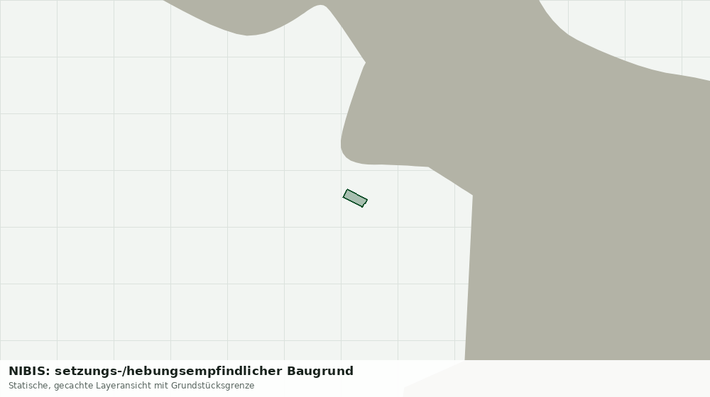 Statische Kartenansicht: NIBIS: setzungs-/hebungsempfindlicher Baugrund