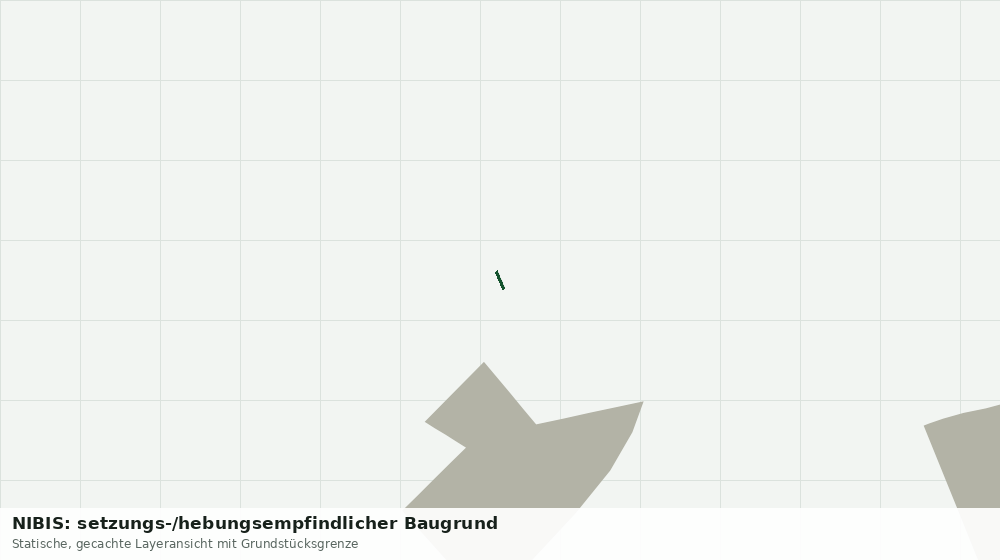 Statische Kartenansicht: NIBIS: setzungs-/hebungsempfindlicher Baugrund