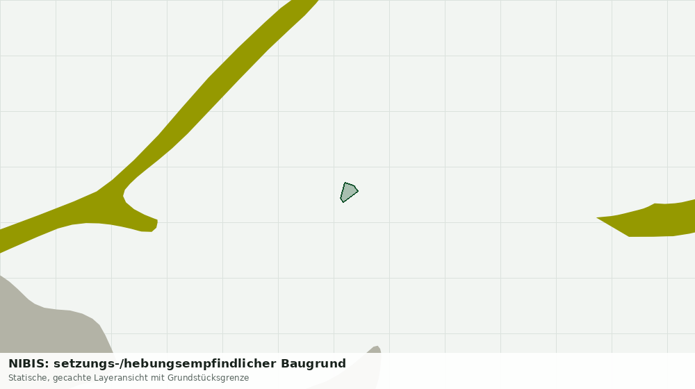 Statische Kartenansicht: NIBIS: setzungs-/hebungsempfindlicher Baugrund