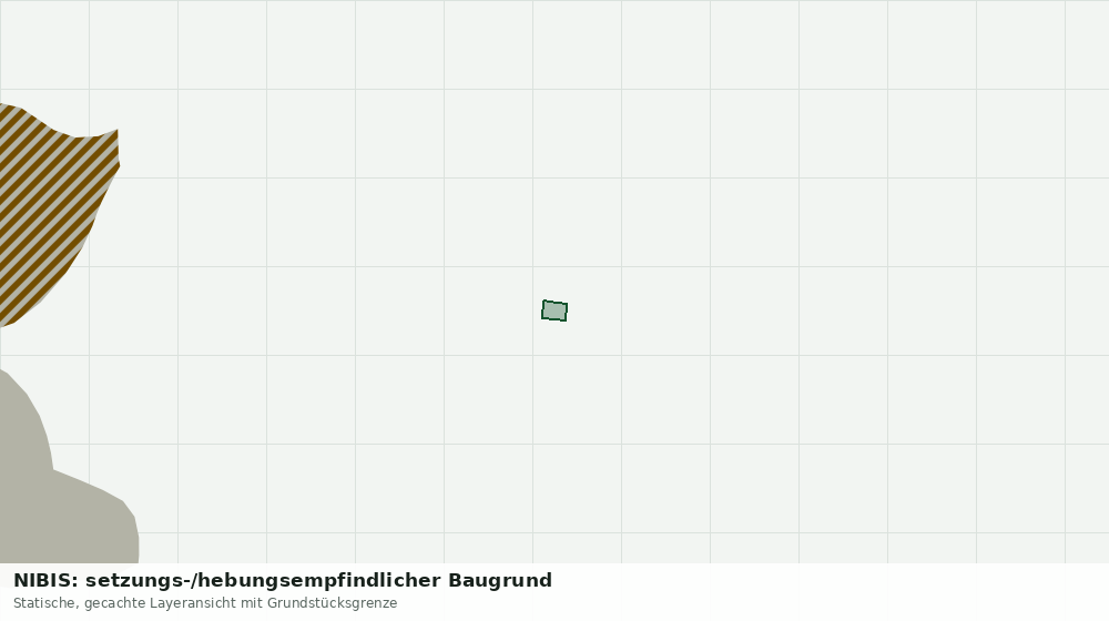 Statische Kartenansicht: NIBIS: setzungs-/hebungsempfindlicher Baugrund