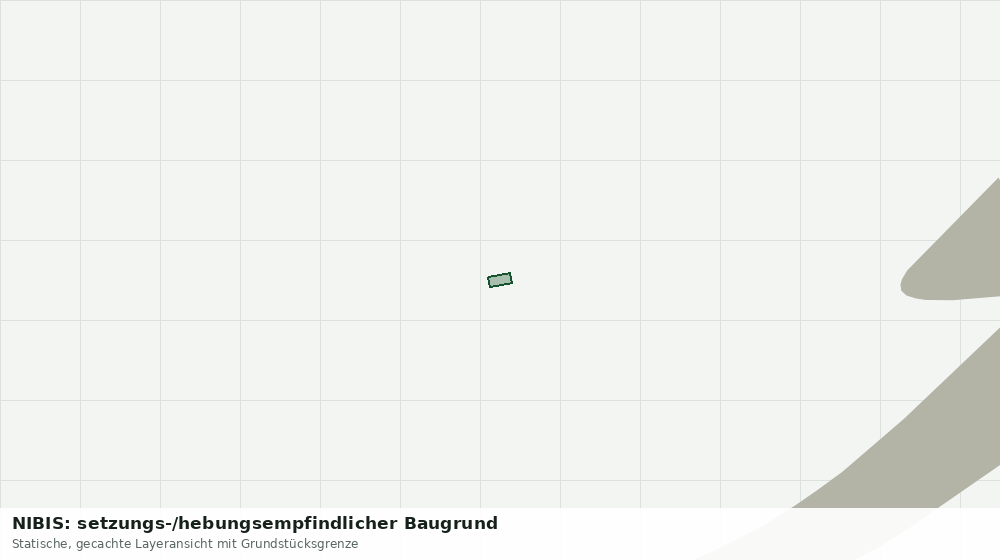 Statische Kartenansicht: NIBIS: setzungs-/hebungsempfindlicher Baugrund