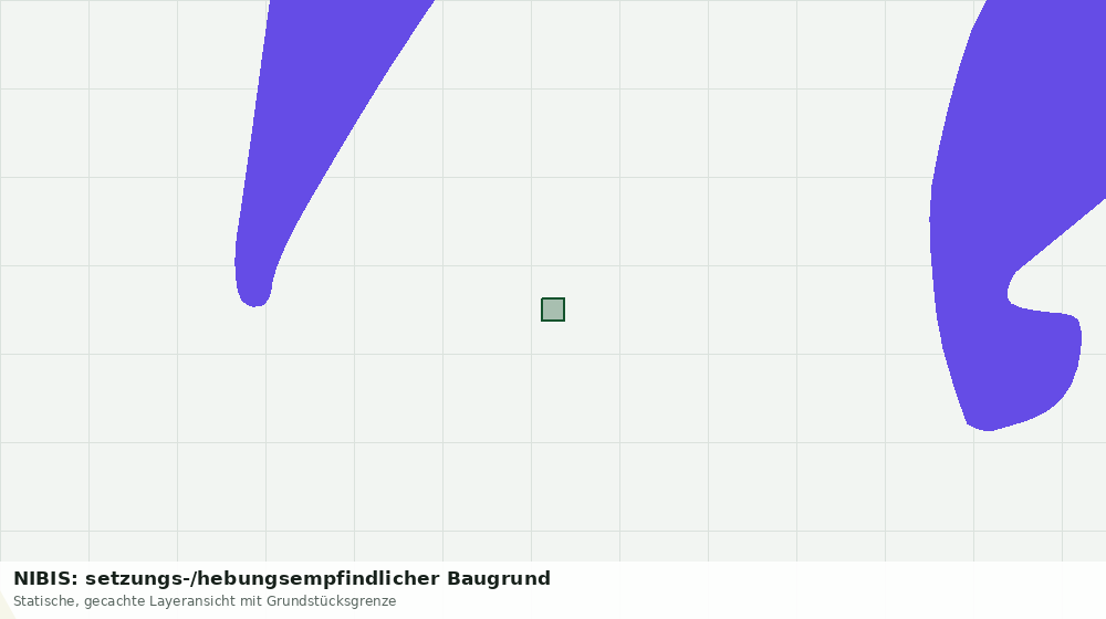 Statische Kartenansicht: NIBIS: setzungs-/hebungsempfindlicher Baugrund