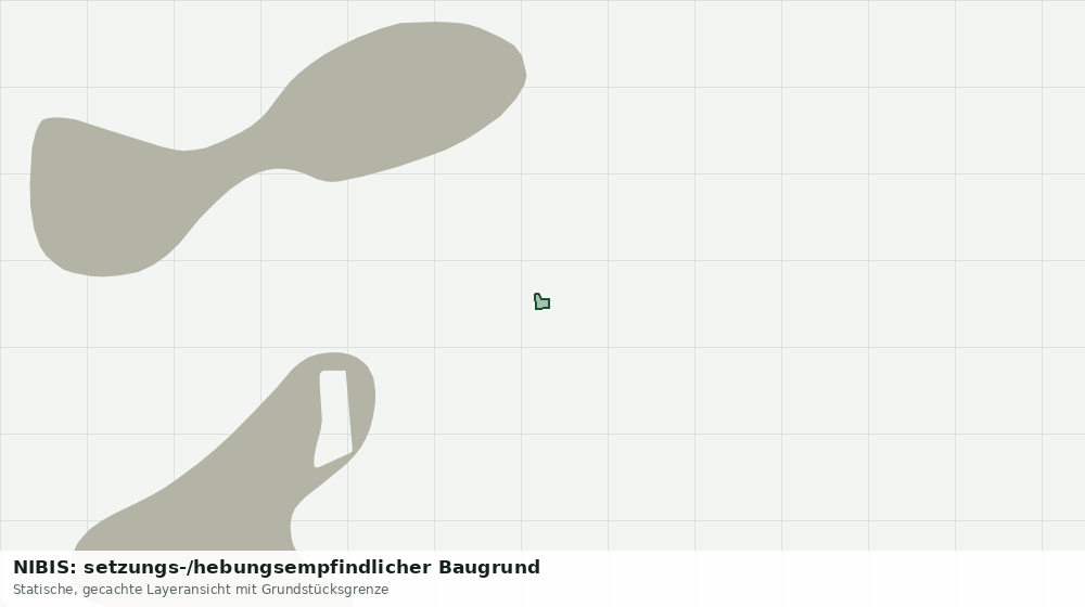 Statische Kartenansicht: NIBIS: setzungs-/hebungsempfindlicher Baugrund