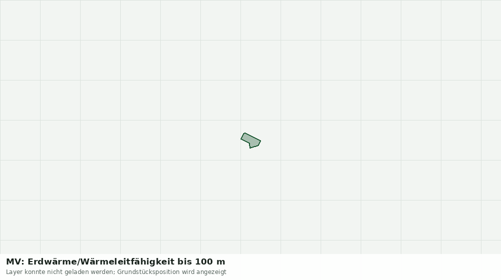 Statische Kartenansicht: MV: Erdwärme/Wärmeleitfähigkeit bis 100 m