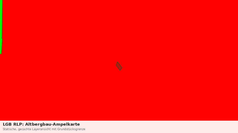 Statische Kartenansicht: LGB RLP: Altbergbau-Ampelkarte
