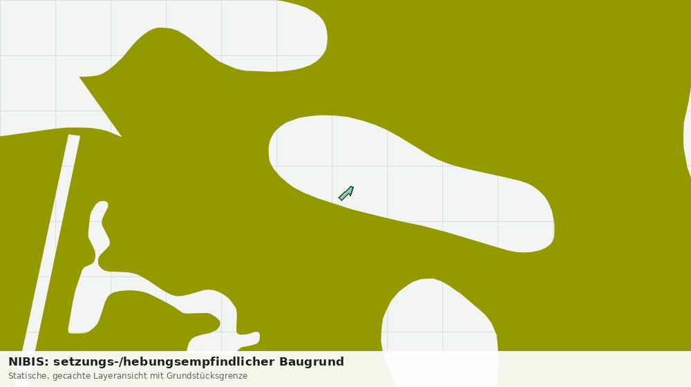 Statische Kartenansicht: NIBIS: setzungs-/hebungsempfindlicher Baugrund