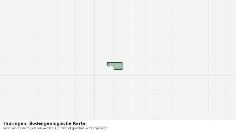 Statische Kartenansicht: Thüringen: Bodengeologische Karte